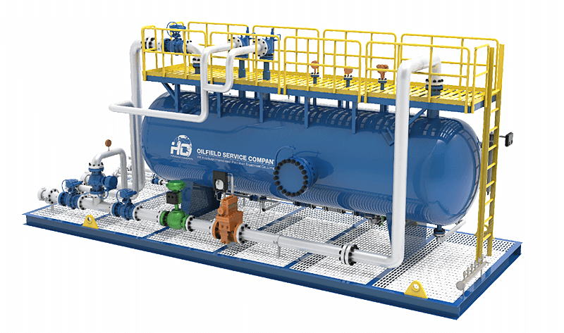 Oil and Gas Process Separator System