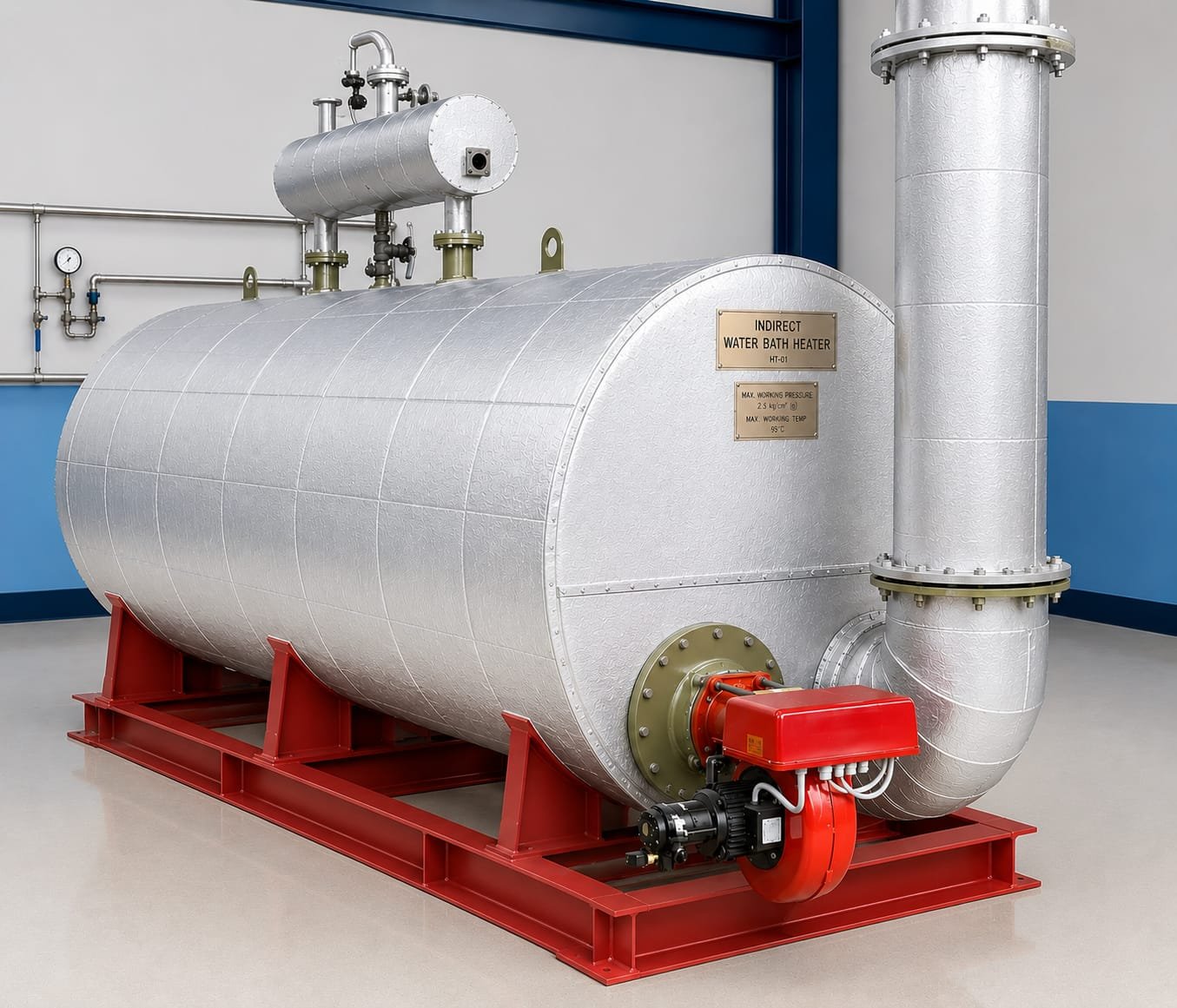 Indirect Water Bath Heater